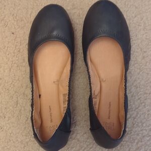 Time and Tru Women's Black Flats